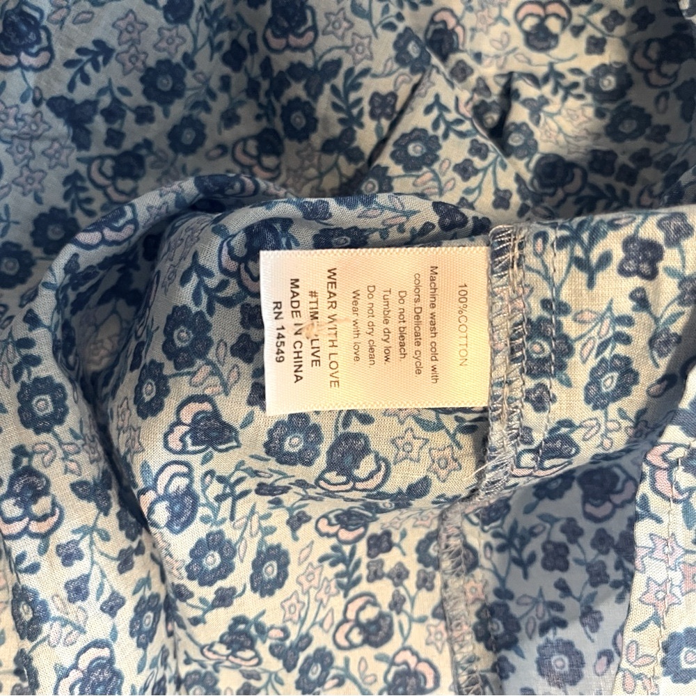 💙✨ Electric & Rose Floral Midi Reagan Dress – New With Tags ✨💙 - Picture 12 of 13